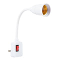 E27 Bulb Holder Flexible Extension Converter with Switch, US Plug, US Plug US Plug LED4450US