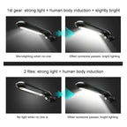 18 LEDs 600LM IP65 Waterproof Solar Powered Garden Lamp Body Induction Light Street Lamp