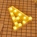 Dry Battery Powered Warm White Standing Hanging LED Holiday Light, A, N, B, O, C, P, D, Q, E, R, F, T, G, U, I, V, J, W, K, X, L, M, Z A LED6216A