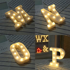 Dry Battery Powered Warm White Standing Hanging LED Holiday Light, A, N, B, O, C, P, D, Q, E, R, F, T, G, U, I, V, J, W, K, X, L, M, Z