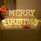 Dry Battery Powered Warm White Standing Hanging LED Holiday Light, A, N, B, O, C, P, D, Q, E, R, F, T, G, U, I, V, J, W, K, X, L, M, Z