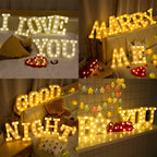 Dry Battery Powered Warm White Standing Hanging LED Holiday Light, A, N, B, O, C, P, D, Q, E, R, F, T, G, U, I, V, J, W, K, X, L, M, Z
