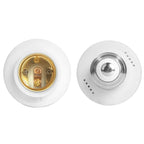 200W Max E27 APP Remote Control WiFi Smart Light Bulb Adapter Lamp Base Works with Alexa Echo & Google Home, AC 100-250V, APP Control