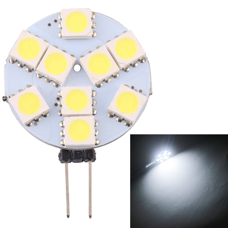 G9 9 LEDs SMD 5050 108LM 2800-3200K Stepless Dimming Energy Saving Light Pin Base Lamp Bulb, DC 12V, G9 9 LEDs SMD 5050 108LM G9 9 LEDs SMD 5050 108LM White Light