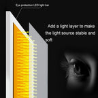 Ultra-thin A4 Size Portable USB LED Artcraft Tracing Light Box Copy Board for Artists Drawing Sketching Animation and X-ray Viewing, No Brightness Control No Charger