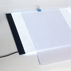Ultra-thin A4 Size Portable USB LED Artcraft Tracing Light Box Copy Board for Artists Drawing Sketching Animation and X-ray Viewing, No Brightness Control