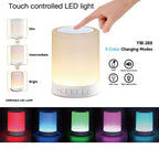 with LED Light & Handle, Support AUX IN & Hands-free Answer & TF Card, 388