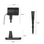 Dynamic Red + Green Laser Mini Outdoor Lamp, CMF-A103