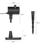 8 Groups Patterns Outdoor Lawn Lamp, CPF-LM401