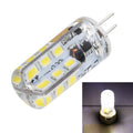 G4 SMD 2835 24 LEDs LED Corn Light Bulb, AC 12V, DC 12-24V White Light