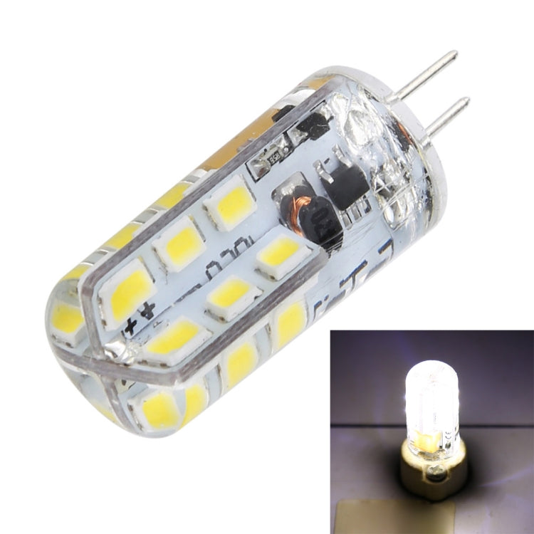G4 SMD 2835 24 LEDs LED Corn Light Bulb, AC 12V, DC 12-24V White Light