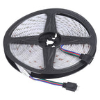 5m 150 LEDs SMD 5050 IP65 Waterproof Bluetooth RGB Light Strip with 24-keys Remote Control, EU Plug, 5m 150 LEDs IP65