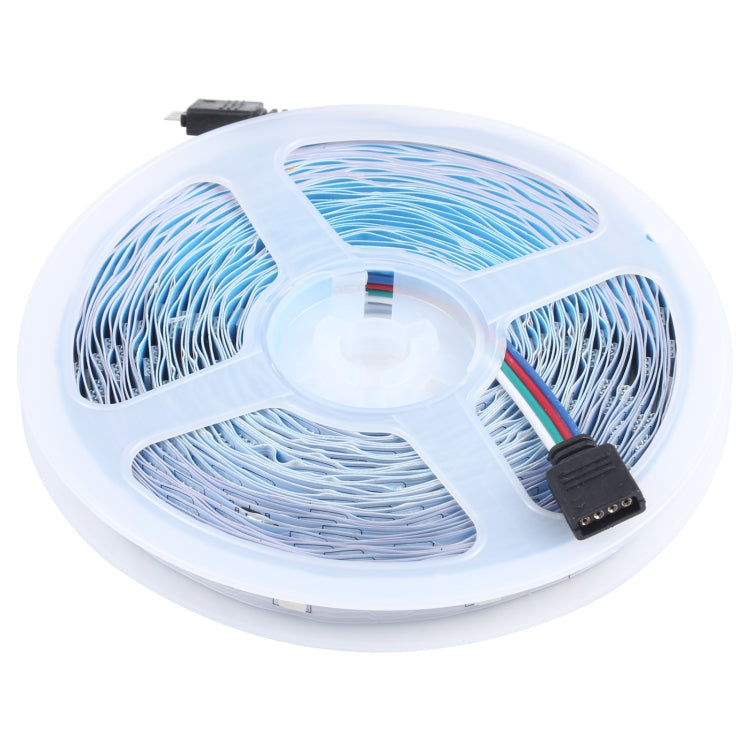 20m 600 LEDs SMD 5050 IP44 Waterproof RGB Light Strip with 24-keys Bluetooth + Music Remote Control, EU Plug, 20m 600 LEDs IP44 – Waterproof, Bluetooth
