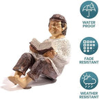 Grandfather Solar Garden Ornament – Light Up Outdoor Garden Statue