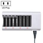 100-240V 8 Slot Battery Charger for AA & AAA Battery, US Plug Default Title