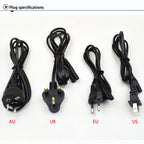 AC 100-240V 4 Slot Battery Charger for AA & AAA & 9V Ni-MH Battery, EU Plug
