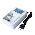 AC 220V 2 Slot Battery Charger for AA & AAA & C / D Size Battery, CN Plug Default Title