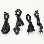 AC 100-240V 4 Slot Battery Charger for AA & AAA Battery, with LCD Display, EU Plug