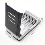 AC 100-240V 4 Slot Battery Charger for AA & AAA Battery, with LCD Display, AU Plug