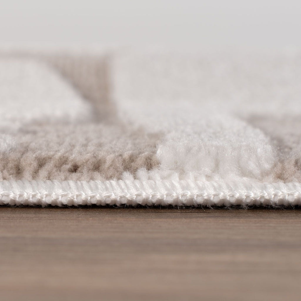 Loft Abstract Beige Rug