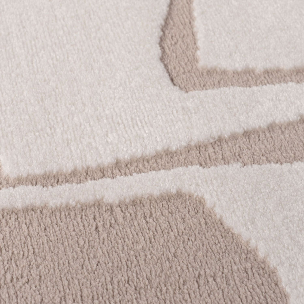 Loft Abstract Beige Rug