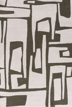 Loft Abstract Green Rug