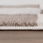 Loft Checkerboard Beige Rug