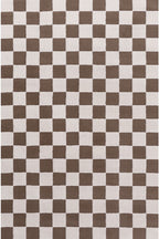 Loft Checkerboard Brown Rug