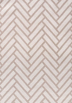 Loft Chevron Beige Rug