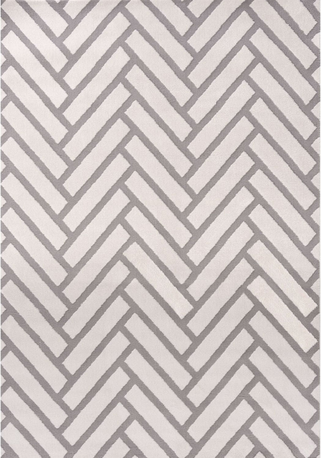 Loft Chevron Grey Rug