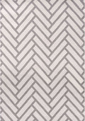 Loft Chevron Grey Rug