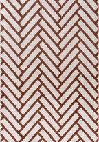 Loft Chevron Terra Rug