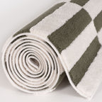 Loft Striped Green Rug