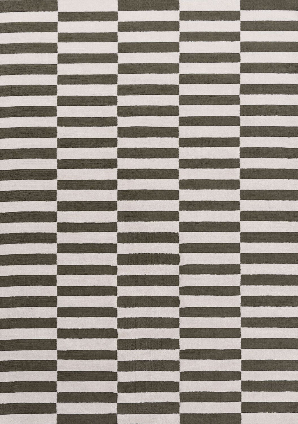 Loft Striped Green Rug