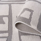Loft Abstract Grey Rug