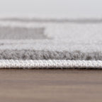 Loft Abstract Grey Rug