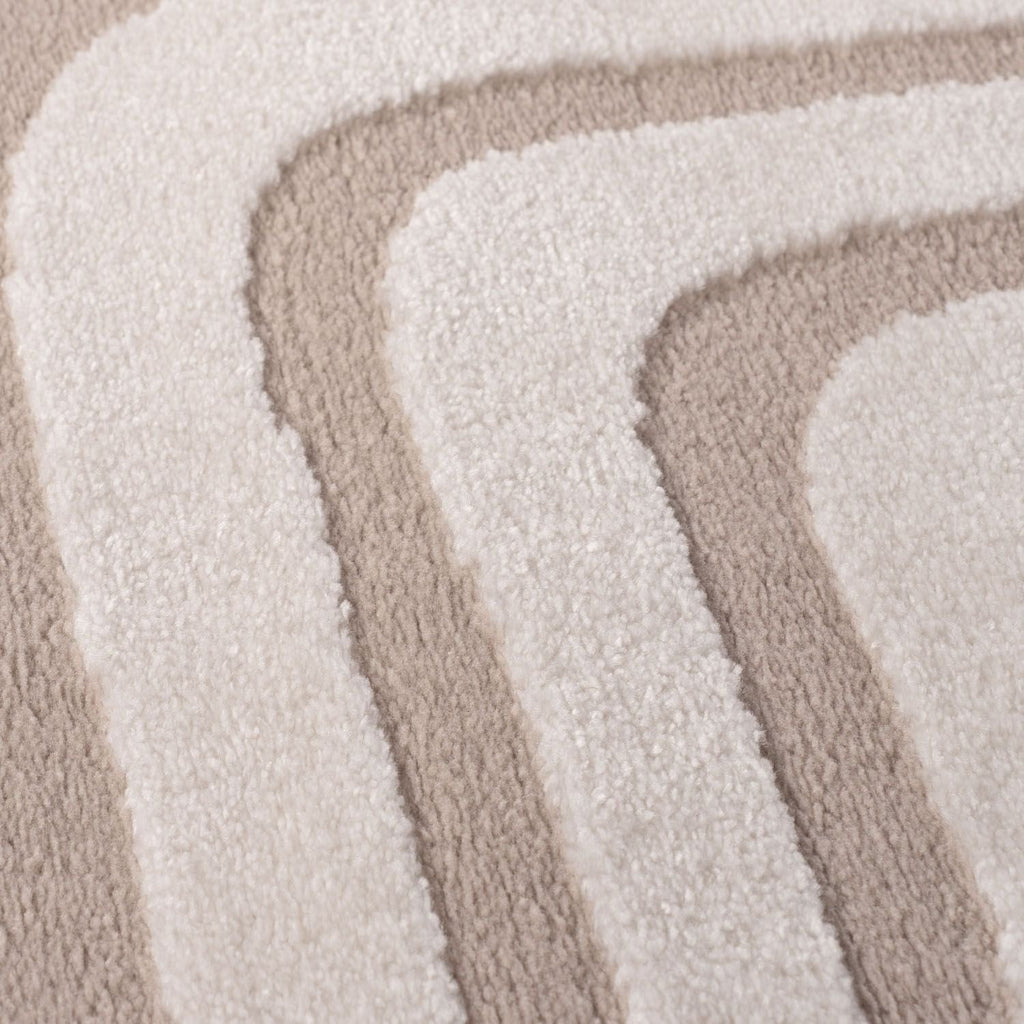 Loft Geometric Beige Rug