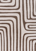 Loft Geometric Brown Rug