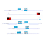6 in 1 for iMac 21.5 inch A1418 (2012 - 2015) LCD Adhesive Stickers, A1418 A1418