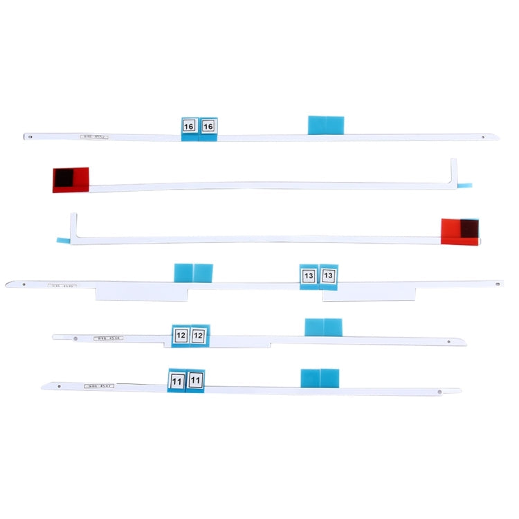 6 in 1 for iMac 27 inch A1419 (2012 - 2015) LCD Adhesive Stickers, A1419 A1419