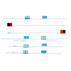 6 in 1 for iMac 27 inch A1419 (2012 - 2015) LCD Adhesive Stickers, A1419 A1419
