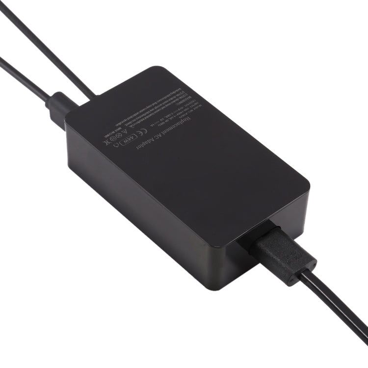 A1625 15V 2.58A 44W AC Power Supply Charger Adapter for Microsoft Surface Pro 6 / Pro 5 (2017) / Pro 4, EU Plug, MBC0294A, MBC0294D – TPU