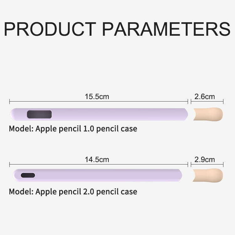 LOVE Protective Case – Silicone (Apple Pencil 2 Stripe Design)