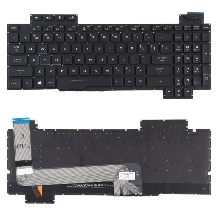 US Version Keyboard with Keyboard Backlight for Asus ROG Strix GL503 GL703 GL503V GL503VD GL503VD-DB71 GL503VD-DB74 GL503VM GL503VS – Durable Build, Easy to Use, For Asus ROG Strix GL503(US) For Asus ROG Strix GL503(US)