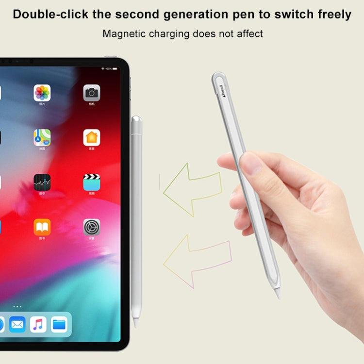 Metal Matte Non-slip Stylus Pen Protective Case for Apple Pencil 2, For...