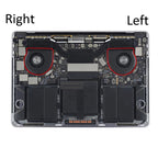 1 Pairs CPU Cooling Cooler Fan For MacBook Pro A1989 13 inch 2018 2019, A1989