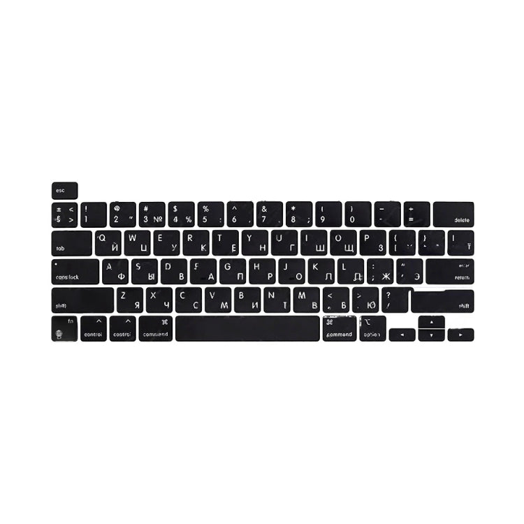 RU Version Keycaps EMC3578 for MacBook Pro Retina 13 M1 Late 2020 A2338, A2338(RU Version) A2338(RU Version)