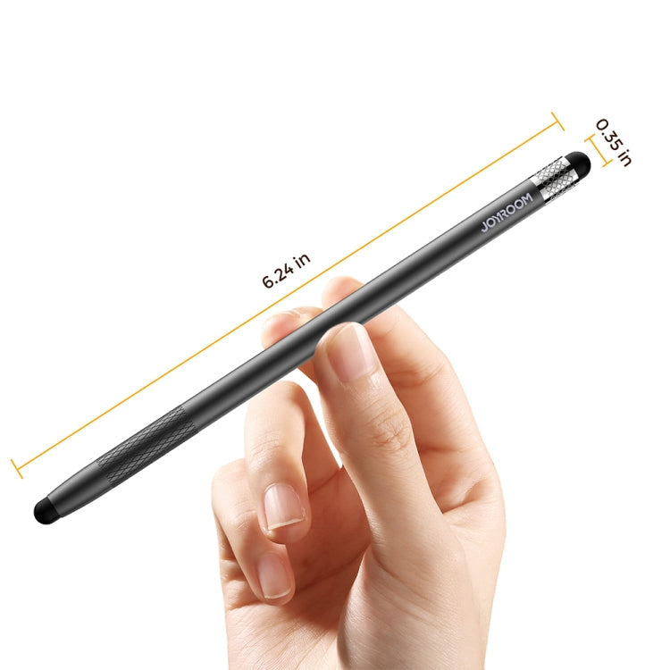 JOYROOM JR-DR01 Universal Dual-head Replaceable Silicone Tips Passive Tablet Stylus Pen – Durable Build, Easy to Use