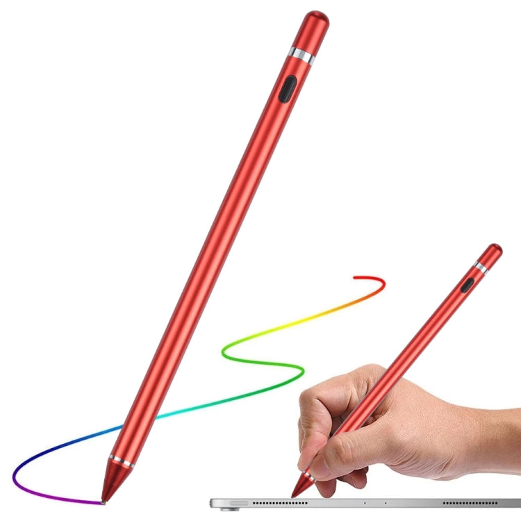 Universal Active Capacitive Stylus Pen(White), Universal White, Universal Black, Universal Red – Bluetooth, Aluminum Alloy Universal Red MBC0642R