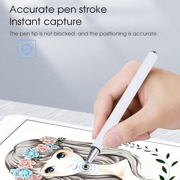 366 Universal Silicone Disc Nib Capacitive Stylus Pen with Magnetic Cap, 366 – Magnetic